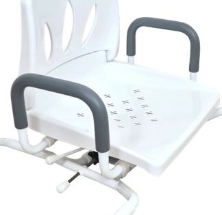 Cadeira giratória de alumínio