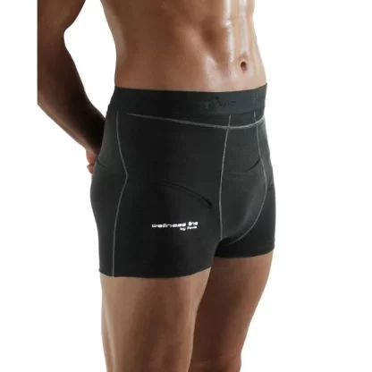 Boxer de contenção de hérnias inguinais