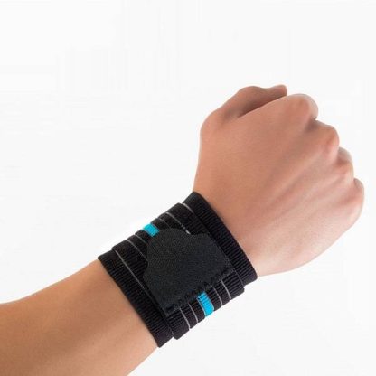 Suporte elástico de pulso com banda