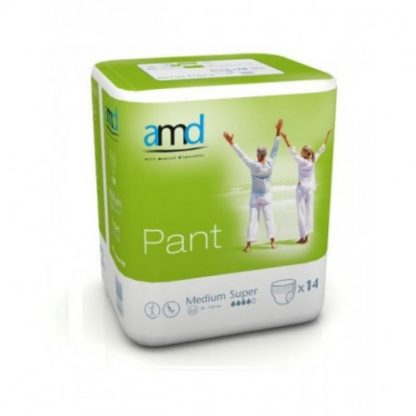 Pant/Cueca amd Absorção Super (Bolsa de 14 unidades)